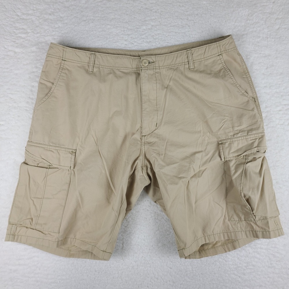 Patagonia Shorts Mens 40 Beige 11" Inseam Casual Cargo Pocket Performance - Picture 1 of 12